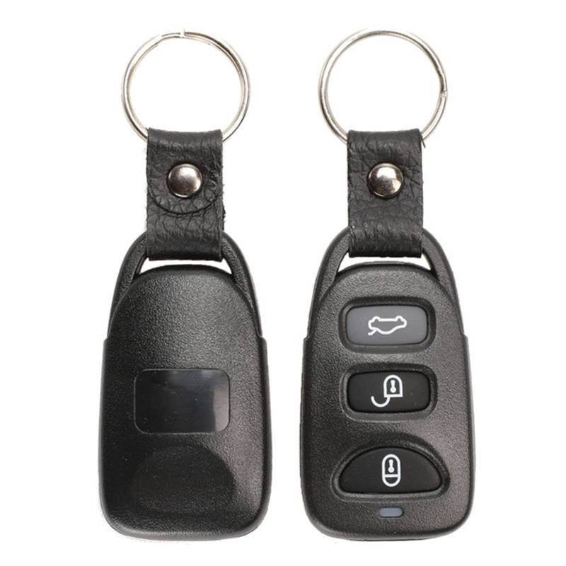xbiez Modische Fernbedienungshüllen für Autoschlüssel, Außengehäuse, 3 und 4 Tasten, Ersatz von xbiez