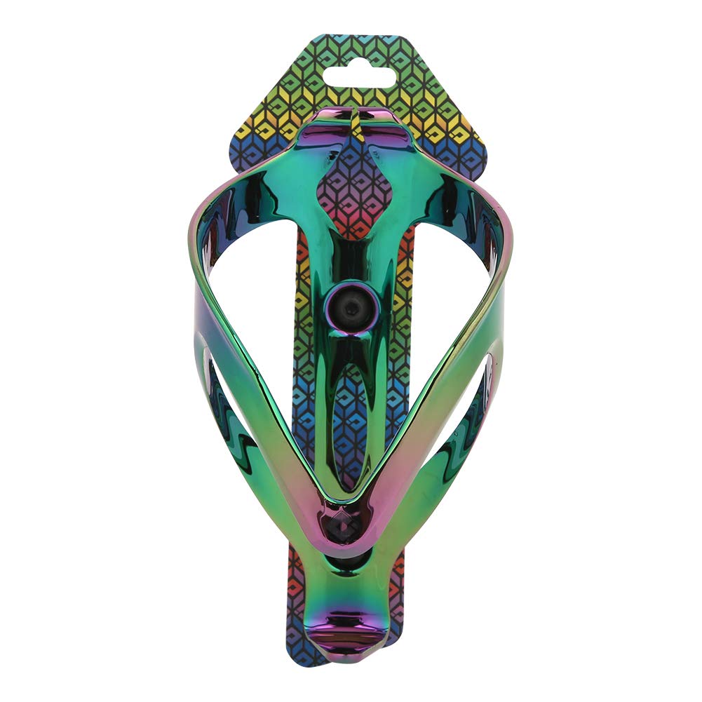 Fahrrad-Wasserflaschenhalter-Unterstützung, galvanisches Fahrradzubehör für Mountainbike, Rennrad (Colorful) von xctopest