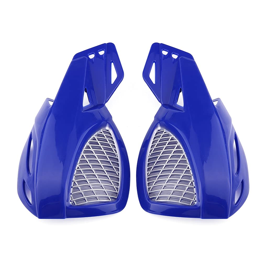 Universal 7/8 Dirt Bike Scooter ATV Motorrad Bürstenstange Handschutz Handschutz für die meisten Motorräder Buntes, helles Aussehen (Blue) von xctopest