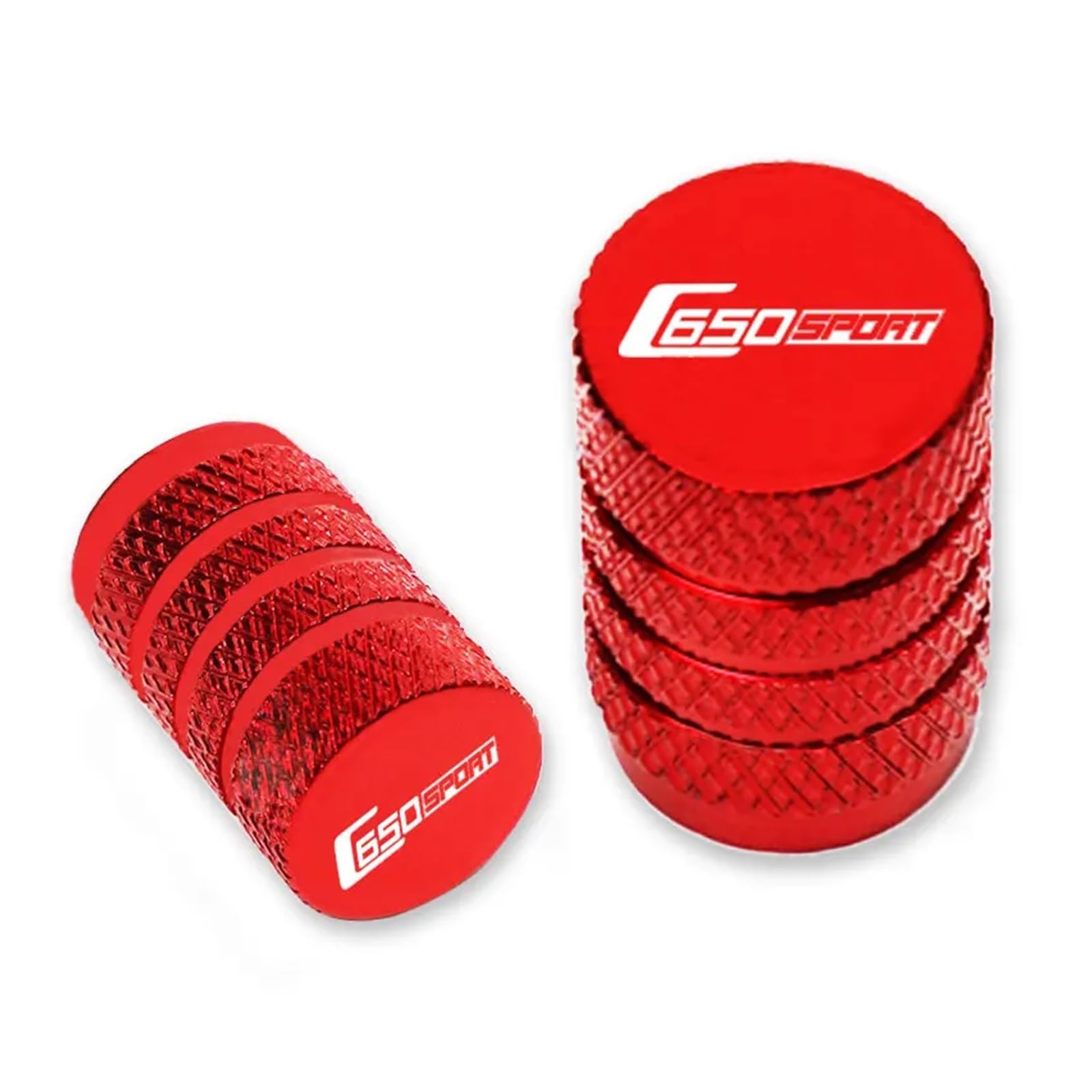 Autoreifen-Luftkappen-Abdeckung Für C650SPORT C650GT 2011-2017 2016 2015 2014 2013 Motorrad Fahrzeug Rad Reifen Ventil Air Port Stem Caps Abdeckung(Red) von xiaobin