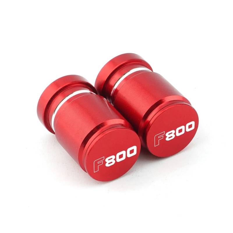 Autoreifen-Luftkappen-Abdeckung Für F800GS F800R F800GT F800ST F800S Motorrad CNC Zubehör Rad Reifen Ventil Air Port Stem Abdeckung Kappe Stecker(Red) von xiaobin