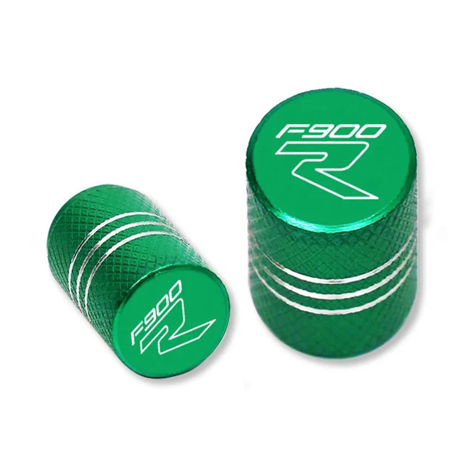 Autoreifen-Luftkappen-Abdeckung Für F900R 2020 Universal Motorrad CNC Aluminium Zubehör Fahrzeug Rad Reifen Ventil Stem Caps Abdeckung Zyklus(Green) von xiaobin