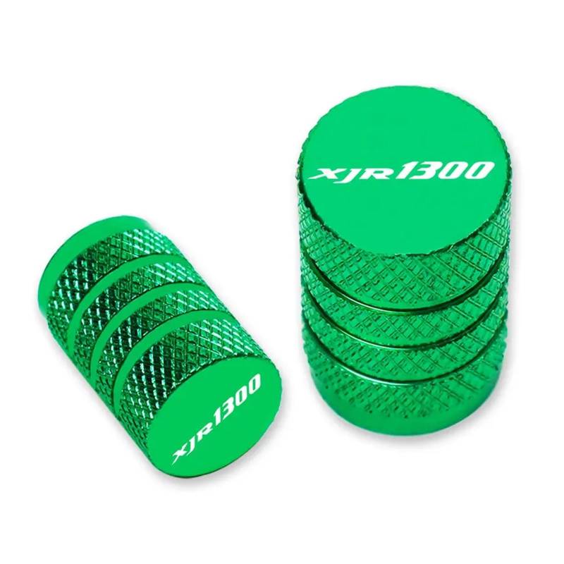 Autoreifen-Luftkappen-Abdeckung Für XJR1300 XJR1200 1995-2016 2015 2014 2013 CNC Reifen Ventil Air Port Stem Caps Abdeckung Motorrad Zubehör(Green) von xiaobin