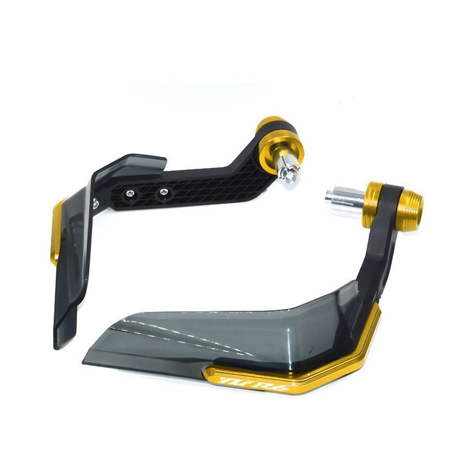 Motorrad-Handprotektorenschutz Für YZFR6 Motorrad Handschutz Schild Handschutz Schutz Windschutzscheibe(Gold) von xiaobin