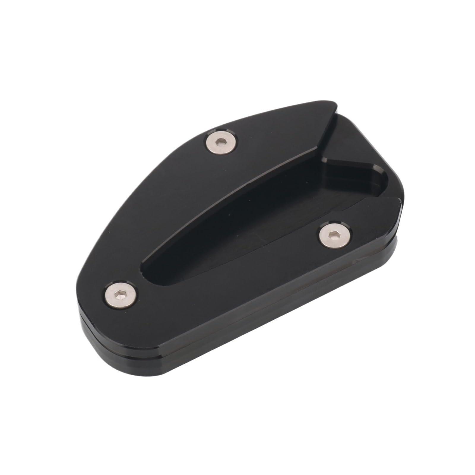 Motorrad-Ständerpolsterplatte Für CBR1000RR SP1 2017-2021 Motorrad CNC Kickstand Fuß Seitenständer Verlängerung Pad Stützplatte(NO Logo Black) von xiaobin