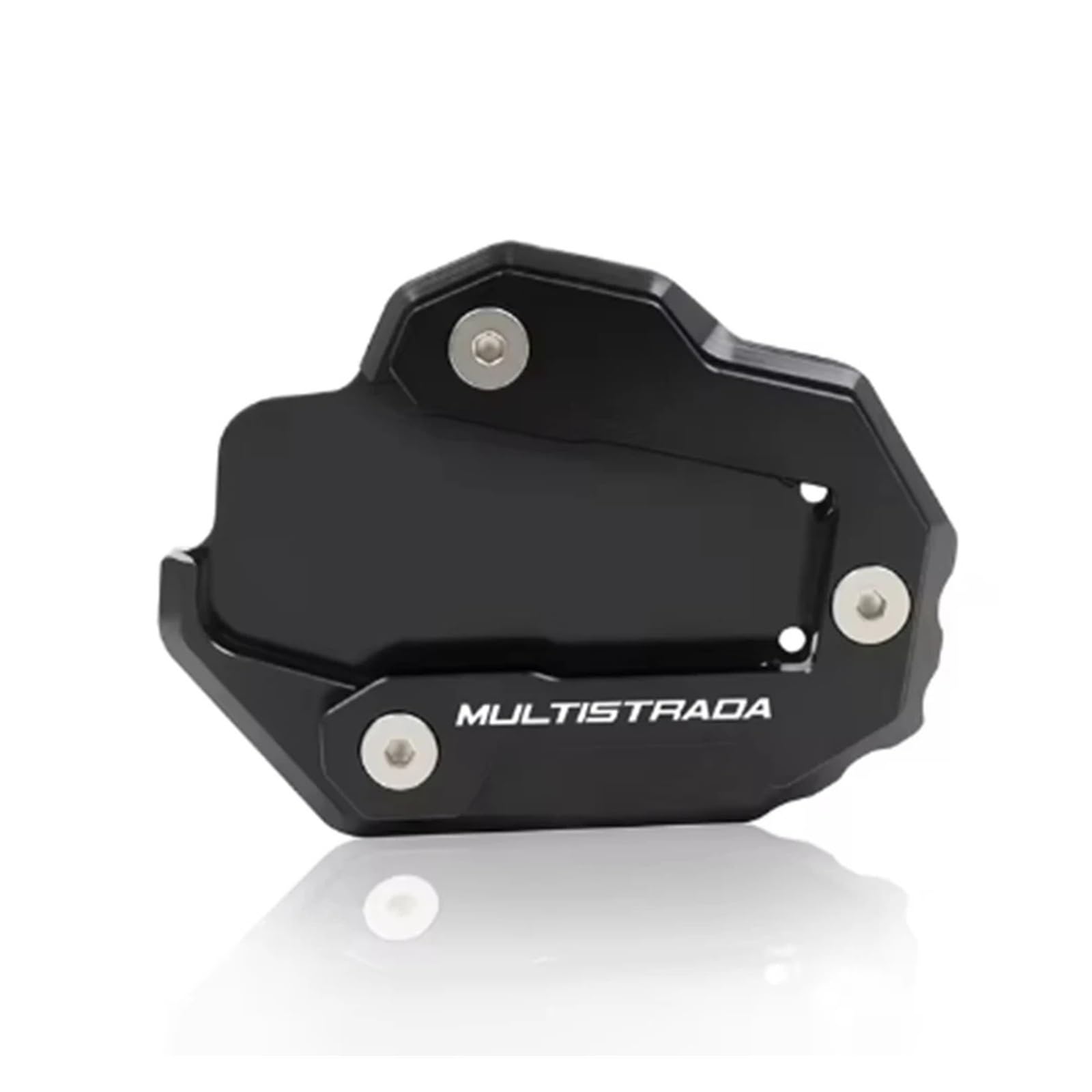 Motorrad-Ständerpolsterplatte Für Ducati Multistrada 950 1200 S 1100 1200GT 1260S 1200/Enduro Peak 1200S Motorrad Kickstand Fuß Seite Unterstützung Verlängerung Pad(Black-Multistrada) von xiaobin