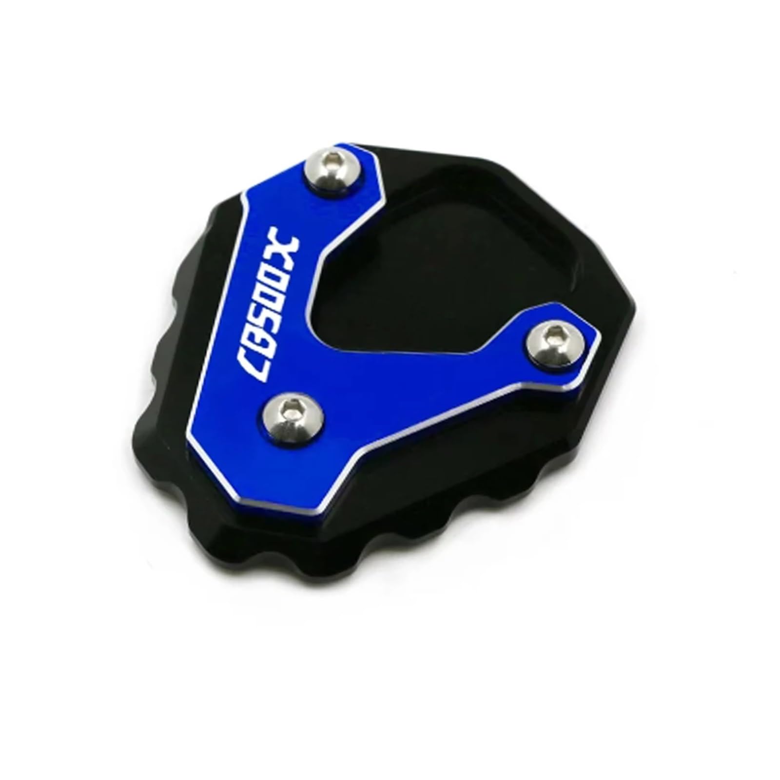 Motorrad-Ständerpolsterplatte Für Hon@&da CB500X 2013-2023 Fuß Seitenständer Vergrößern Unterstützung Verlängerungsplatte Pad Motorrad Kickstand Pad(Blue-CB500X) von xiaobin