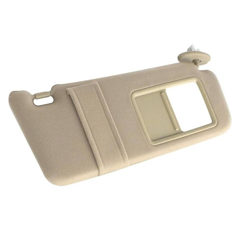 Auto-Sonnenblende Für Camry 2007-2011 74310-06750-E0 BeigeRight Beige Auto Sonnenschutz Schatten von xwurHcM