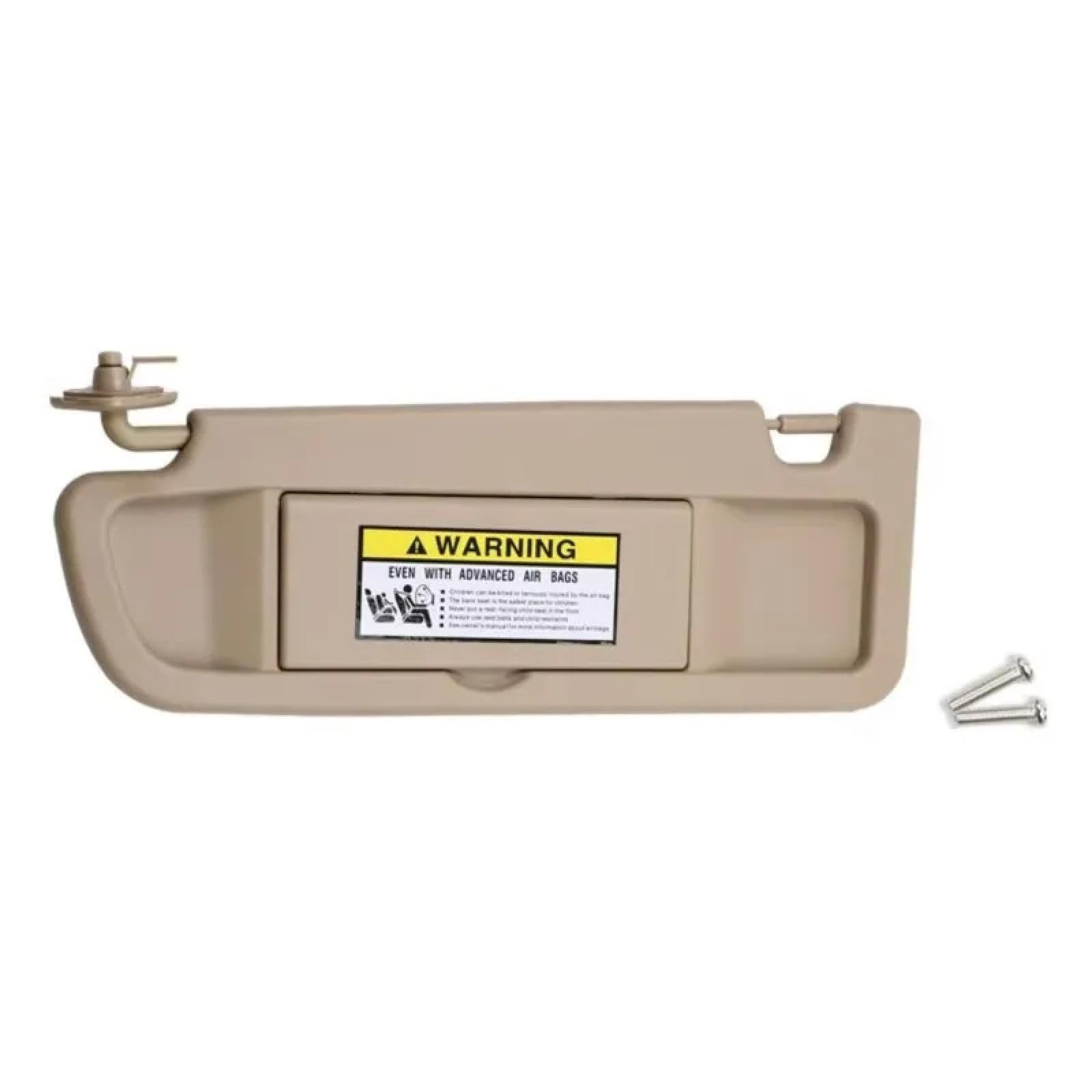 Auto-Sonnenblende Für Für Civic 2006-2011 83280-SNA-A01ZA BeigeLeft Auto Sonnenschutz Beige Grau von xwurHcM