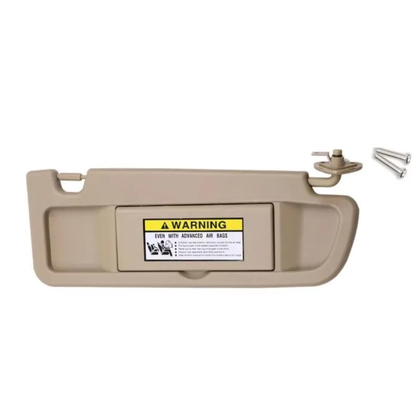 Auto-Sonnenblende Für Für Civic 2006-2011 83280-SNA-A01ZA BeigeRight Auto Sonnenschutz Beige Grau von xwurHcM