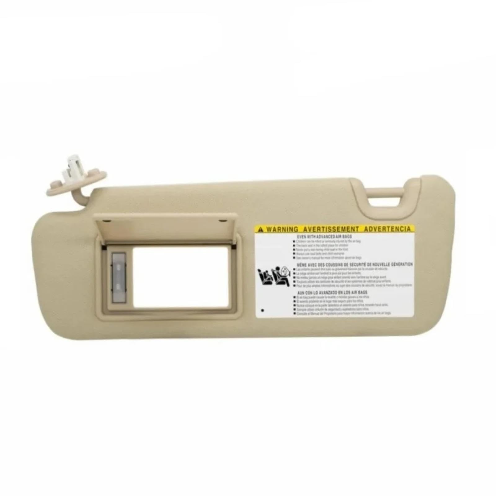 Auto-Sonnenblende Für Highler 2014-2019 74320-0E074 BeigeLeft Beige graue Auto Sonnenschirm von xwurHcM