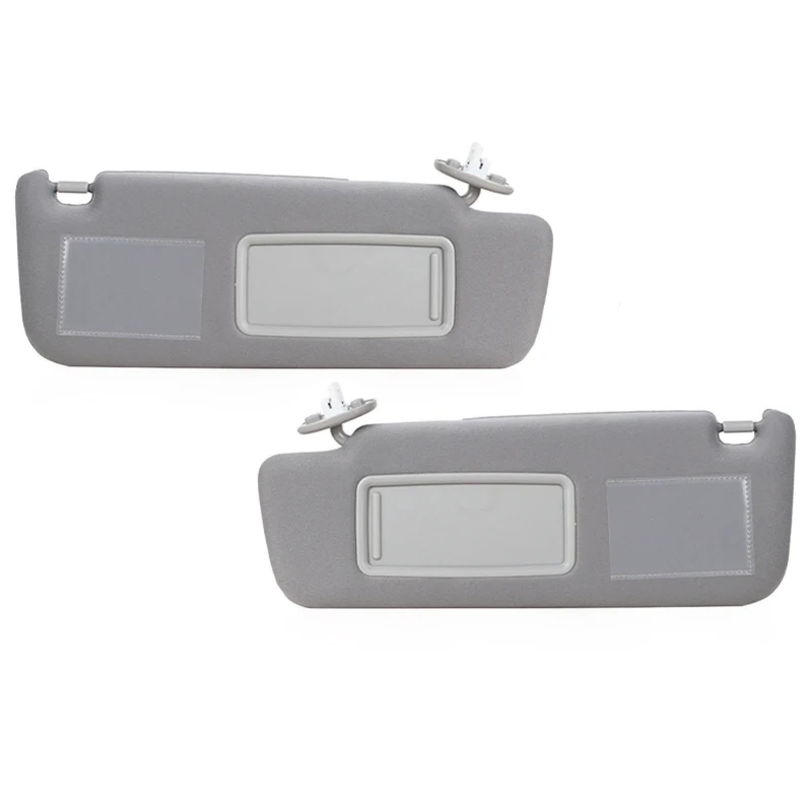 Auto-Sonnenblende Für P-rado LC120 2003-2009 Gray-1Left1Right Sonnenschutz für Sonnenschutz für Sonnenschutz Auto Sonnenblende von xwurHcM