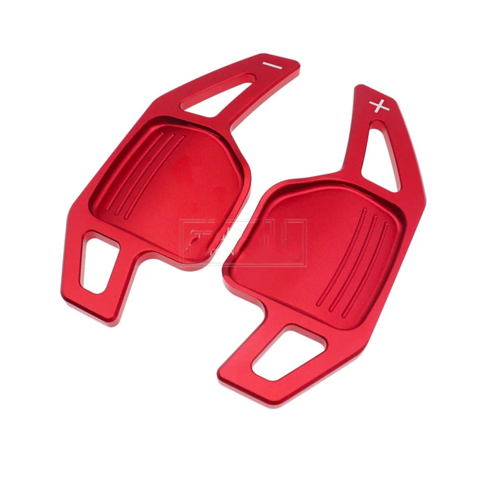 Spezielle Schaltwippen für Autos Für A6 A7 A8 2006-2009 2010 2011 Red Kfz-Lenkrad-Schaltwippen von xwurHcM