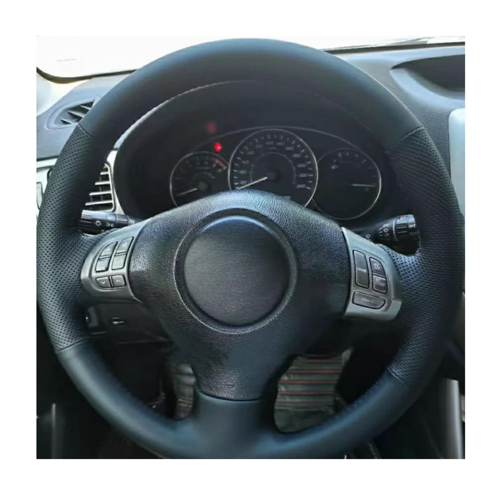 Stee Wheel Cover Für Fürester 2008-2012 Für Für Impreza Legacy 2008-2010 BeigeThread DIY Auto Lenkrad Abdeckung von xwurHcM