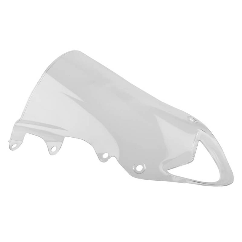 Motorrad Windschild S 1000 RR 2012 Windschutzscheibe Windschutzscheibe für BMW S1000RR 2010 2011 2012 2013 2014 Motorrad Winddichte Doppelblase Spoiler Luftabweiser (Farbe : 3 Clear4 Silver) von yantutu