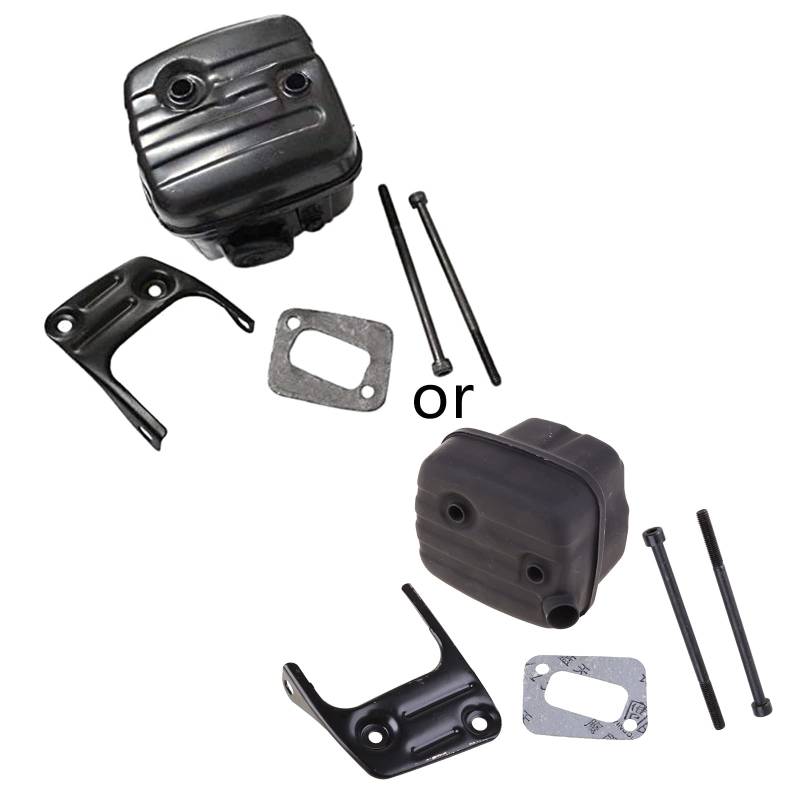 Schwarzes Auspuff-Schalldämpfer-Schrauben-Set für Hus-Husqvarna 346XP 350 340 345 351 Kit von yanwuwa