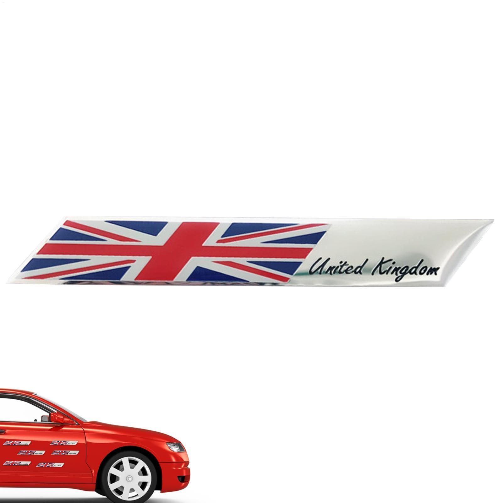 3 Stück Autoaufkleber Britische Flagge Emblem Aufkleber Großbritannien Union Jack Autoaufkleber Auto Karosserie Emblem Aufkleber Aufkleber Mit Britischer Flagge Für Auto, Motorrad von yanzisura