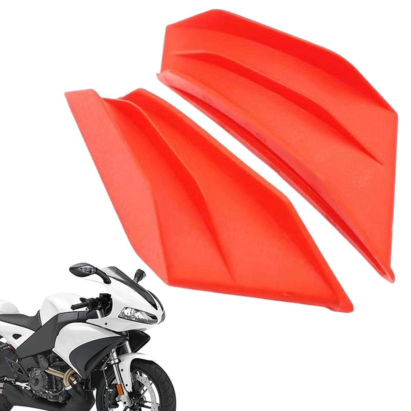 ycezw Motorrad aerodynamisch - Motorrad Flügel | Motorrad Aerodynamisch Spoiler Motorrad für tägliches Fahren Modifikation von ycezw