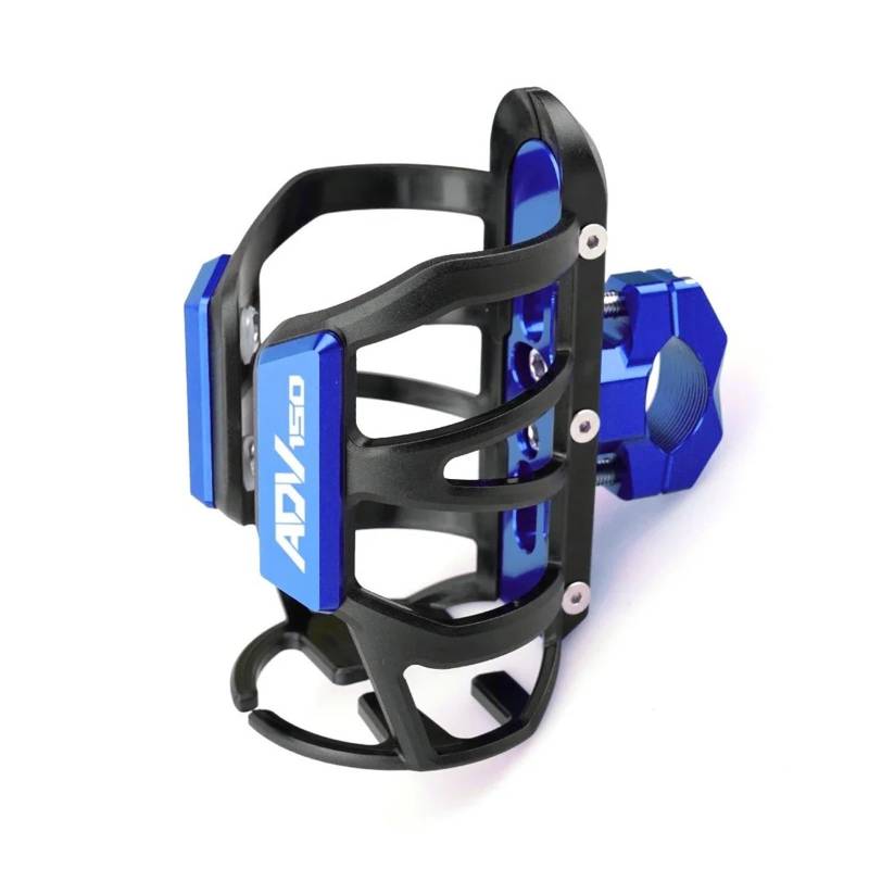 yjzYHL Motorrad-Getränkehalter Für H&ONDA ADV150 ADV-150 ADV 150 Motorrad CNC Wasser Getränkeflasche Getränkebecherhalter Sdand ​​Cage(Blue) von yjzYHL