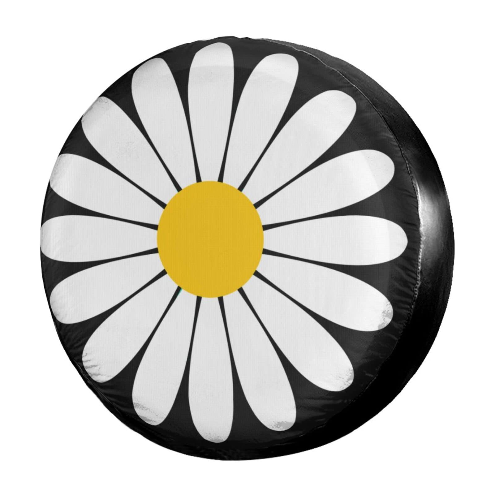 Daisy Flower Ersatzreifenabdeckung, staubdicht, passend für Anhänger, Wohnmobil, SUV und viele Fahrzeuge, 35,6 cm (14 Zoll) von yomeeaaaa