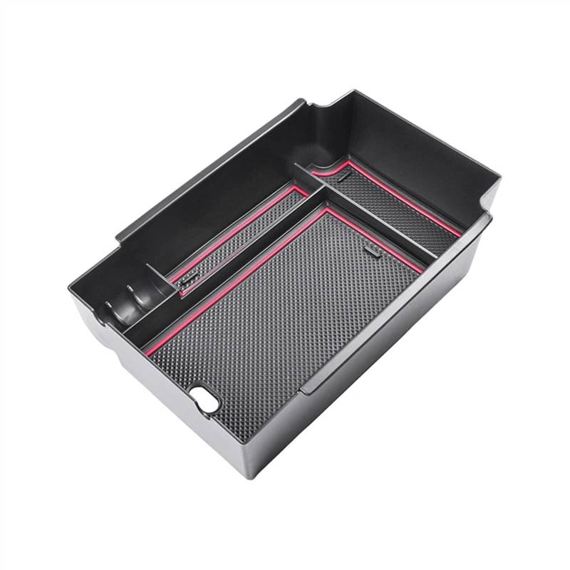 Organizer Armlehne Tray Kompatibel Mit Subaru Für Crosstrek 2023 2024 Auto Armlehne Box Lagerung Box Auto Innen Zubehör Konsole Lagerung Box Konsole Armlehne Box(Red) von yoneleu