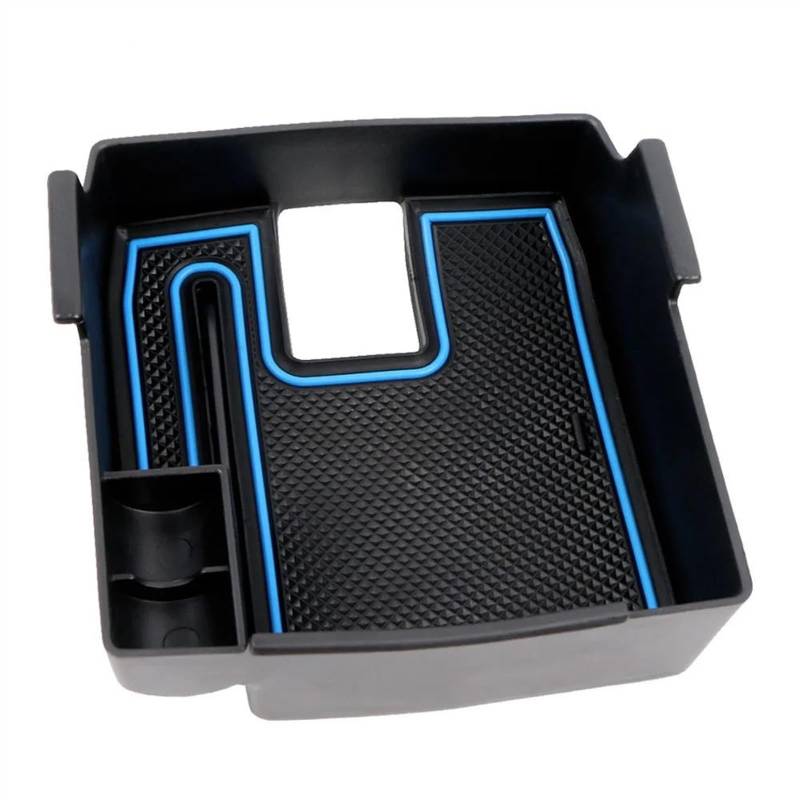 Organizer Armlehne Tray Kompatibel Mit Toyota Für Corolla Für Cross XG10 2020 2021 2022 Auto-Zentralsteuerung Armlehne Aufbewahrungsbox Auto-Innenausstattung(Blue) von yoneleu