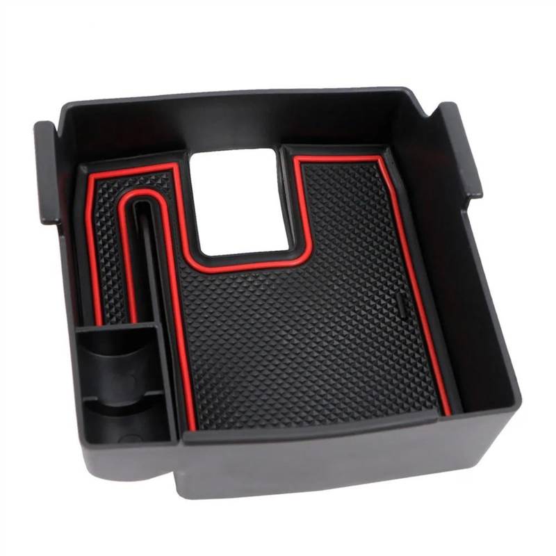 Organizer Armlehne Tray Kompatibel Mit Toyota Für Corolla Für Cross XG10 2020 2021 2022 Auto-Zentralsteuerung Armlehne Aufbewahrungsbox Auto-Innenausstattung(Red) von yoneleu