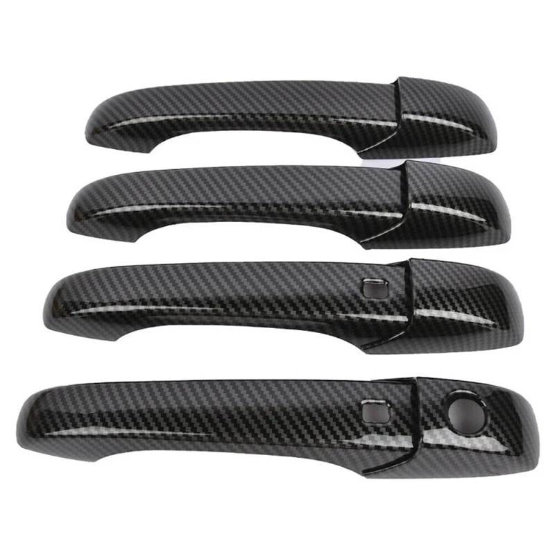 yoneleu Auto-Außentürgriffkappen Kompatibel Mit Dodge Für Avenger 2011 2012 2013 2014 2015 Autotürgriffabdeckung Autozubehör Auto-Außentürgriff-Dekorationsschale(Carbon Fiber) von yoneleu