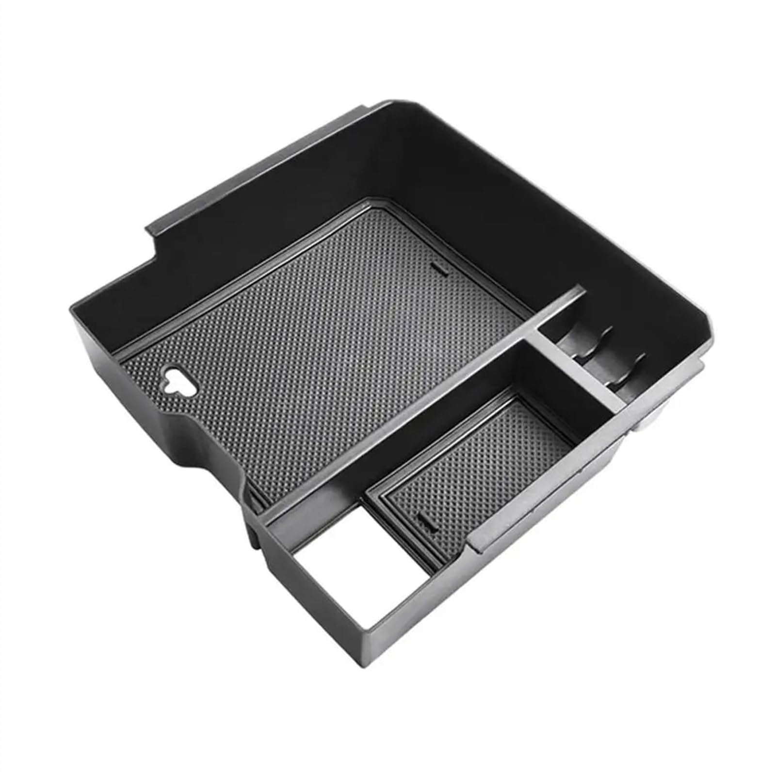 yoneleu Organizer Armlehne Tray Kompatibel Mit Ford Für Ranger Für Everest 2023 Auto Mittelarmlehne Aufbewahrungsbox Autoinnenausstattung(Black) von yoneleu