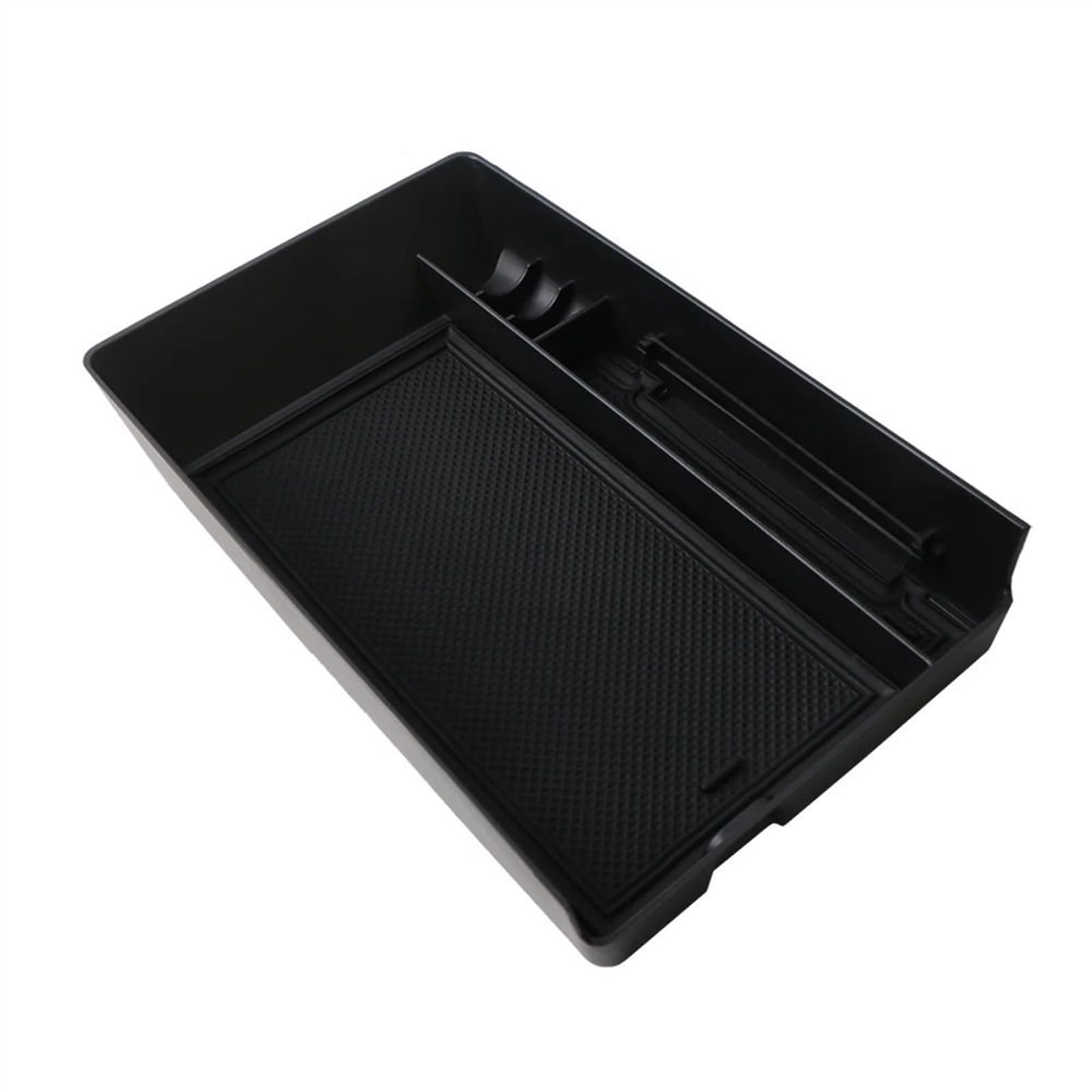 yoneleu Organizer Armlehne Tray Kompatibel Mit Hyundai Für Ioniq 5 2022 Auto-Zentralsteuerung Armlehne Aufbewahrungsbox Auto-Innenausstattung(Black) von yoneleu