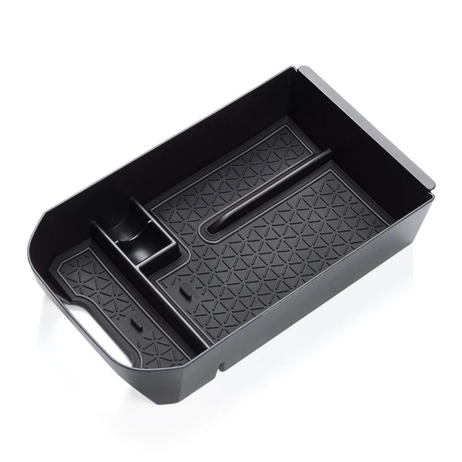 yoneleu Organizer Armlehne Tray Kompatibel Mit Toyota Für RAV4 2019 2020 Auto-Zentralsteuerung Armlehne Aufbewahrungsbox Auto-Innenausstattung(Black) von yoneleu