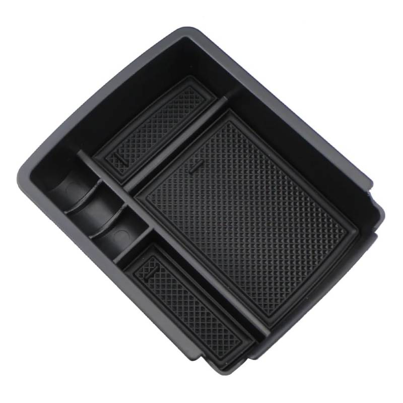 yoneleu Organizer Armlehne Tray Kompatibel Mit VW Für Golf MK7 2013-2017 Auto-Armlehnen-Aufbewahrungsbox-Ablage Auto-Armlehnen-Aufbewahrungsbox Armlehnenbox Aufbewahrungsbox Innenzubehör von yoneleu