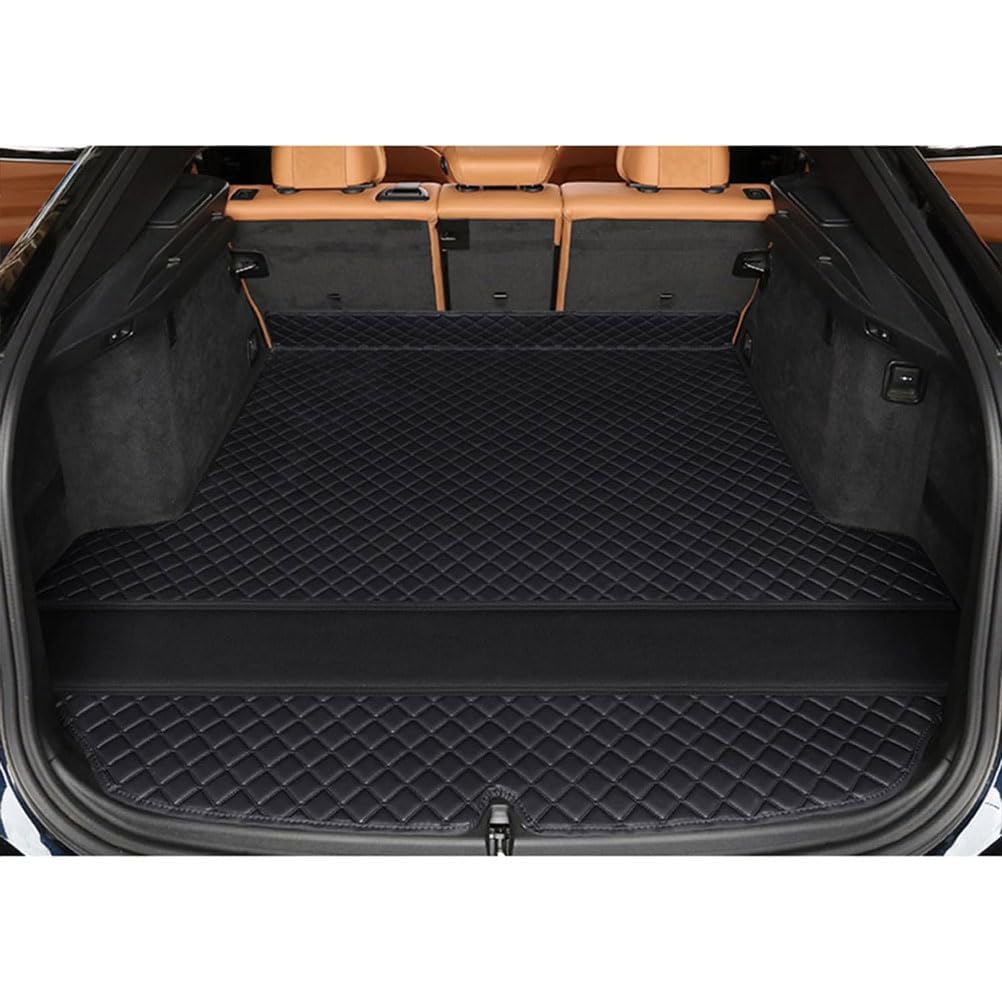 Auto Kofferraummatten für B-MW X7 G07 6-Seat 2019-2022,Lederschutzunterlage Schutzpolster Interieur Dekorations Zubehör,a/A von yongbaoni