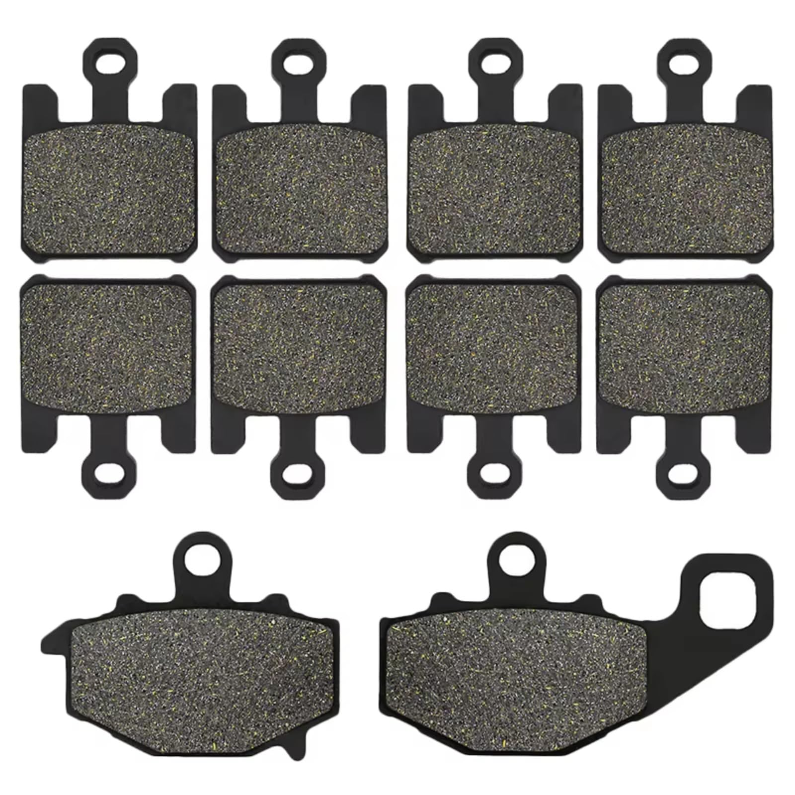 yongewu Kompatibel Mit Für ZX-6R Für ZX636 B1/B2/C1/C6F/D6F 2003 2004 2005 2006 2007 Hintere Bremsbeläge Motorradbremse Vorne Und Hinten Motorrad Bremsklötze(Front and Rear) von yongewu