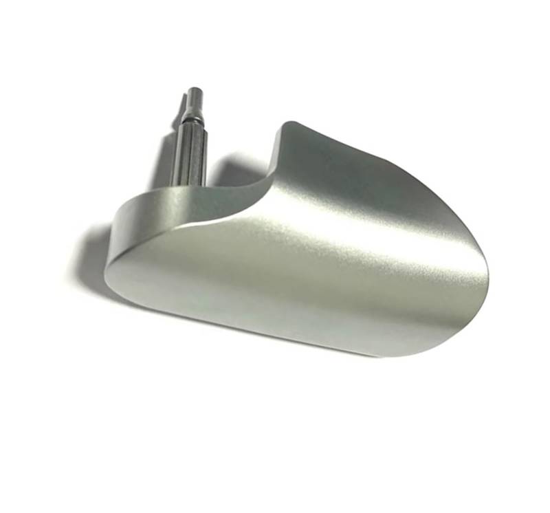 yongewu Kompatibel Mit TTRS Für Coupe Für Roadster 2010–2014, Aluminiumlegierung, Auto-Motorhaube, Motorhaube, Entriegelungsgriff-Abdeckungssatz, OEM: 8J1823533C Haubenentriegelungsgriff von yongewu