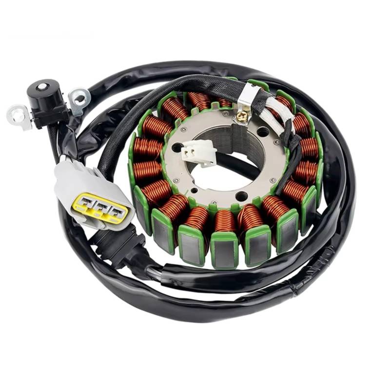 yongewu Kompatibel Mit Yamaha Für FJ09 Für FZ09 Für MT09 2014 2015 2016 2017 1RC-81410-00 Motorradgenerator-Statorspulenzubehör Motorrad Stator Spule von yongewu