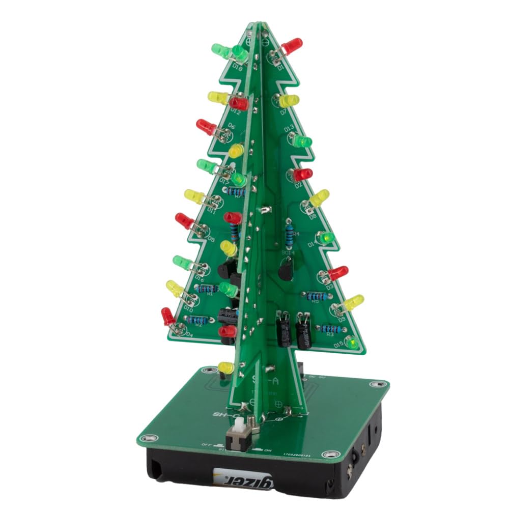 Bausatz LED-Weihnachtsbaum zum Löten Geschenk inkl. Anleitung von your droid