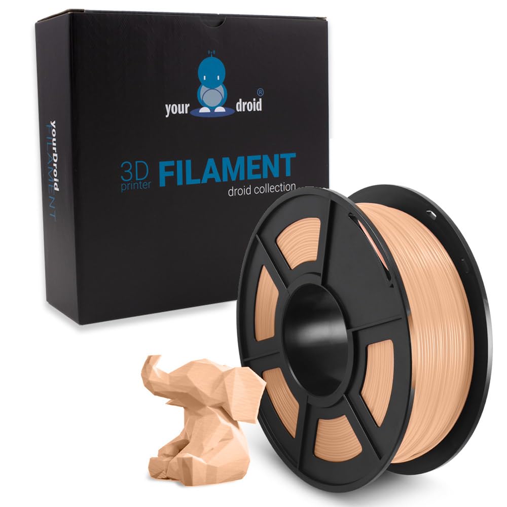 yourDroid PETG Filament Beige 1.75mm 1kg von your droid