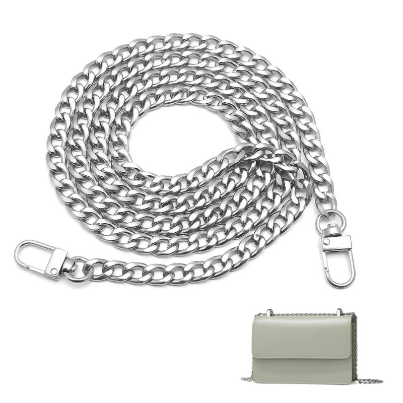 yufana Schulterriemen Goldriemen Kette,Kette Taschengriffe Taschenkette Schulterriemen (Silber318) von yufana