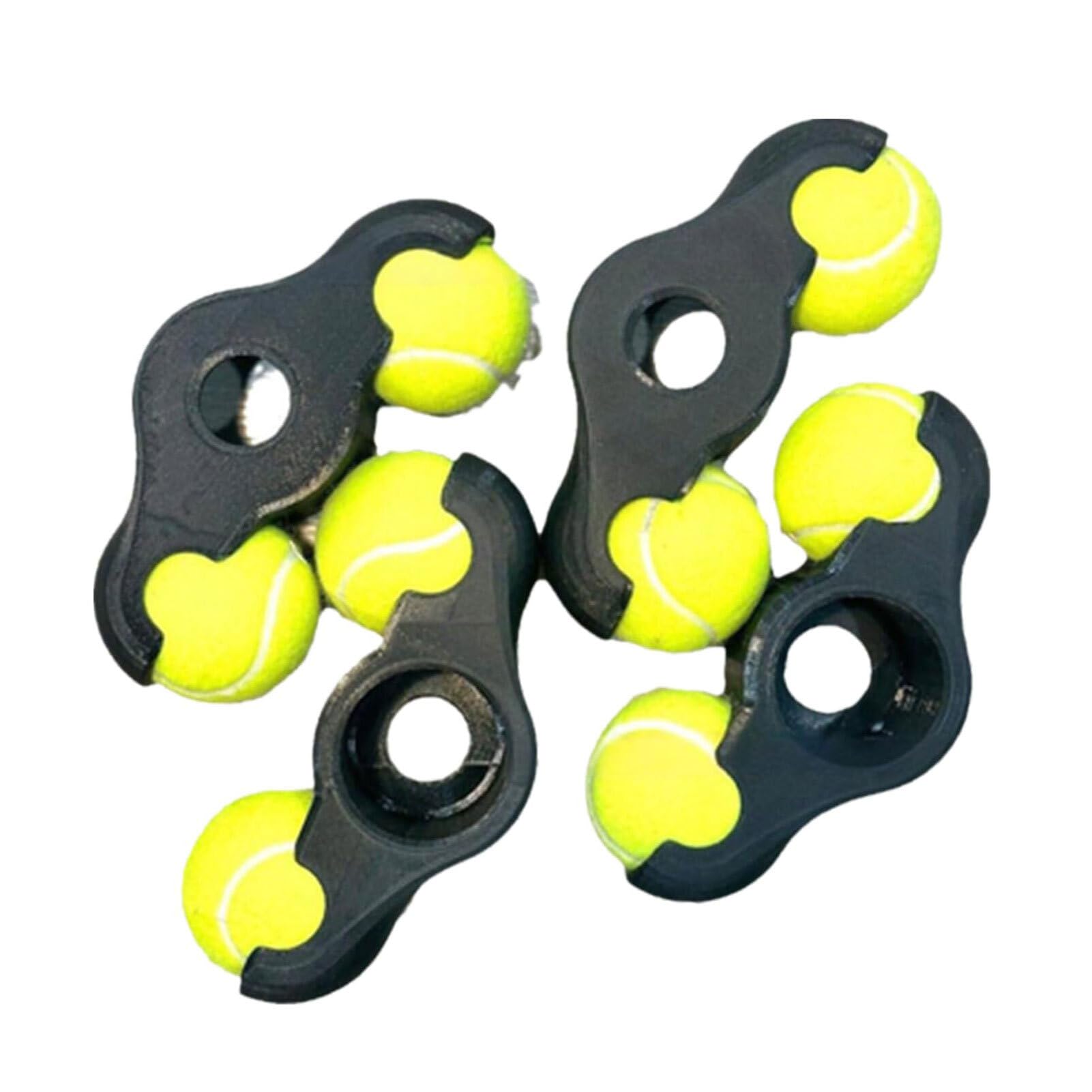 yuhlkopm 4 teiliges Indoor Cycling Schnappfuß Adapterpaket als Ergänzung zum Wahoo Kickr Core Setup Zubehör für Kickr Core Roller von yuhlkopm