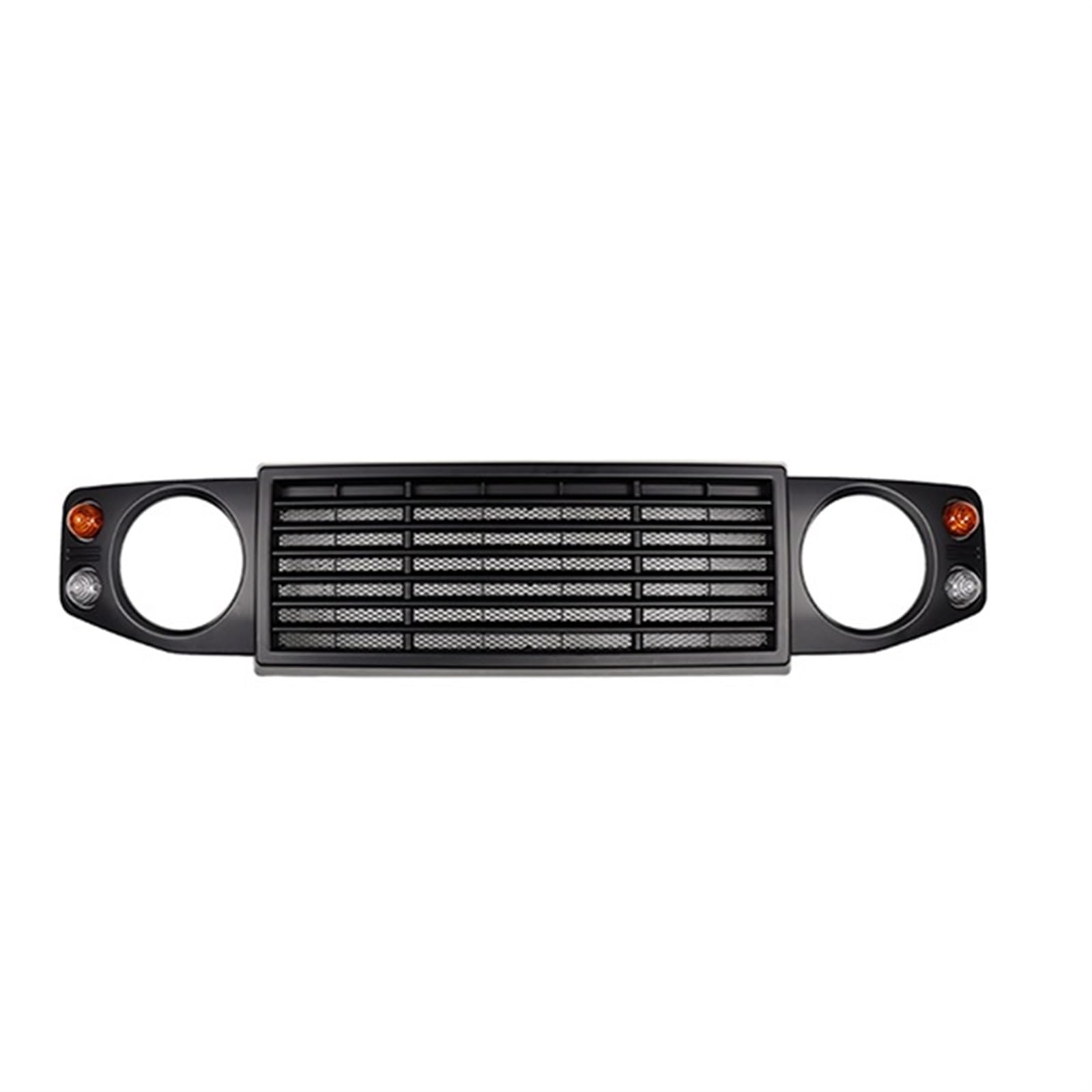 Auto-Kühlergrill LITTLE D Racing Grills Kompatibel for Suzuki Jimny JB64 JB74 2019-2023 Defender Style Mesh-Kühlergrillabdeckung Zubehör von yuxinlugr