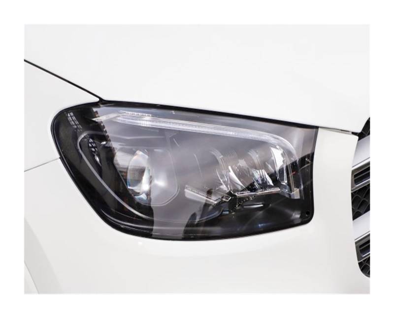 Auto Scheinwerfer Objektiv Kompatibel for Mercedes Benz GLS 2020 2021 2022 Scheinwerfer Abdeckung Auto Ersatz Vorne Auto Shell Abdeckung(Left side) von yuxinlugr
