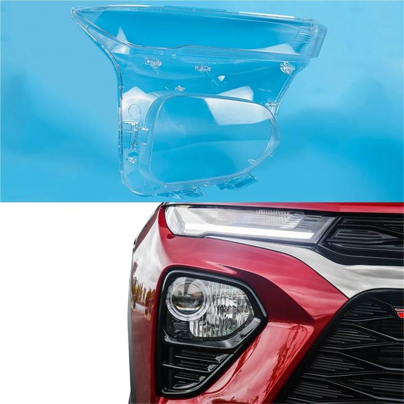 Autolinse Glas Licht Lampe Scheinwerferschale Kompatibel for Chevrolet Trailblazer 2019–2023 Transparenter Lampenschirm Lampenabdeckung Scheinwerferabdeckung(Right) von yuxinlugr