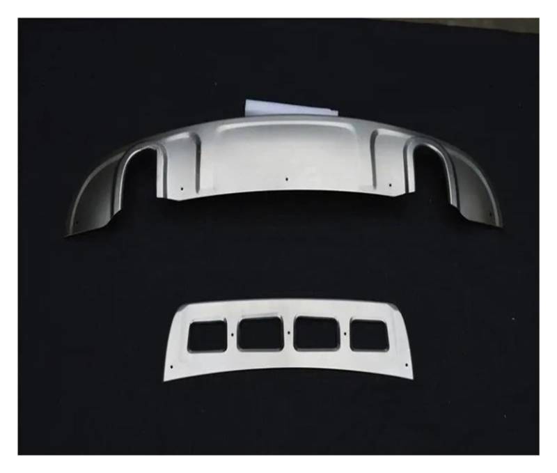 Kompatibel for Audi Q5 2009–2012 2013–2017 vorne + hinten Stoßstange Diffusor Stoßstangen Lip Protector Guard Skid Platte Edelstahl(2009-2012) von yuxinlugr