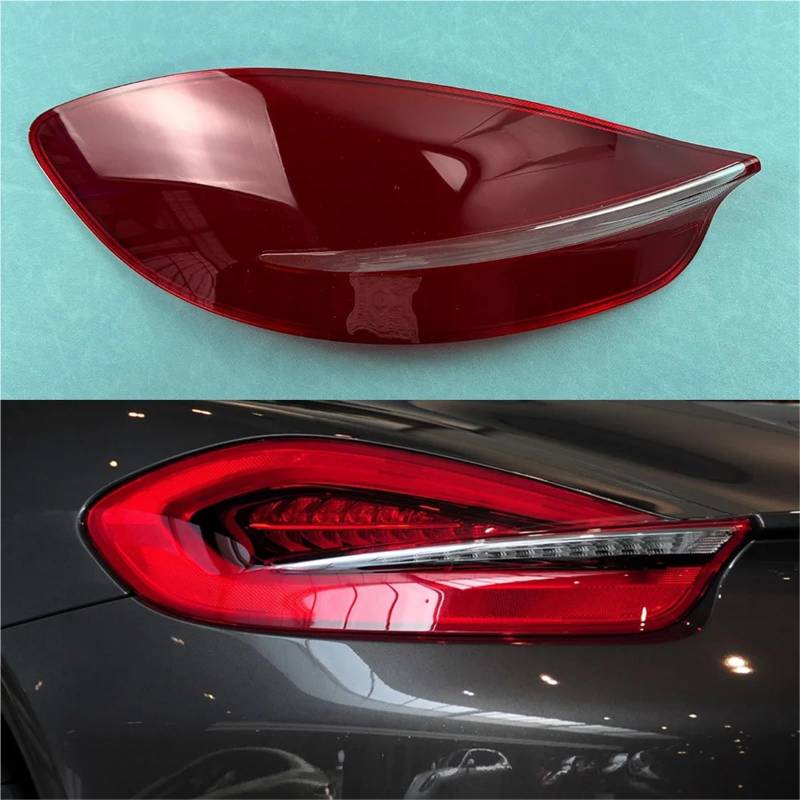 Kompatibel for Porsche 981 Cayman Boxster 2014~2016. Rücklichtschale, Scheinwerfer, transparente Lampenschirm-Abdecklinse(Left) von yuxinlugr