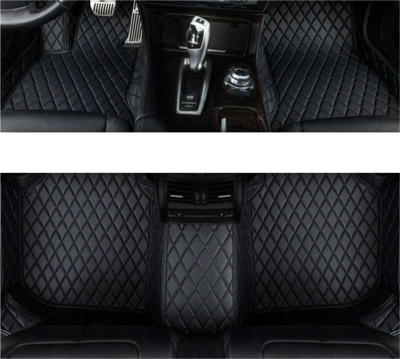 yuxinlugr Maßgeschneiderte Auto-Fußmatten, kompatibel mit Mercedes Benz GL X164 X166 2006–2016, Autoteppiche, Fußmatten, Coche-Zubehör(Black,2013-2016 GL) von yuxinlugr