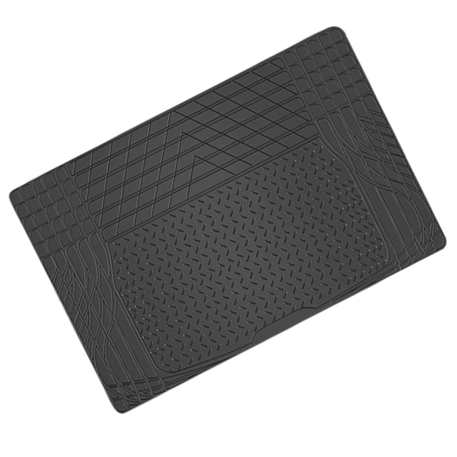 yybng Cargo Liner für SUV, Kofferraummatte | Wasserdichte Kofferraumschutzmatte,All-Protection Cargo Mat Liner, zuschneidbare, wasserabweisende, rutschfeste Kofferraumauskleidung für LKW, SUV, Schwarz von yybng