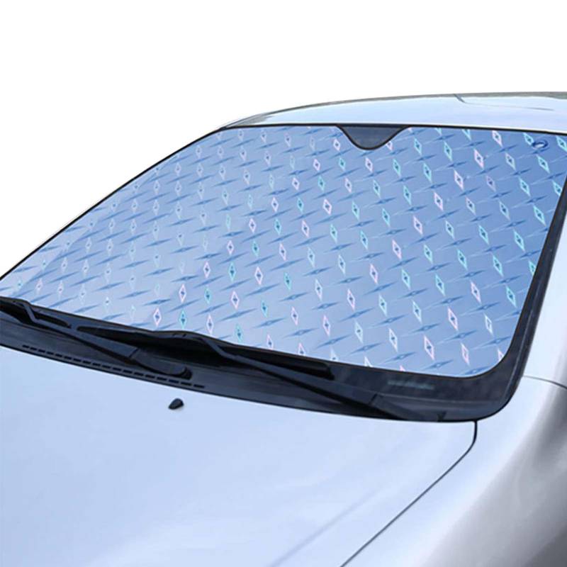 Sonnenblende für Auto – Sonnenblende mit UV-Schutz, faltbar, für Fahrzeuge | Hitzereflektorabdeckung, Autofensterschutz, Sonnenblocker von yztju