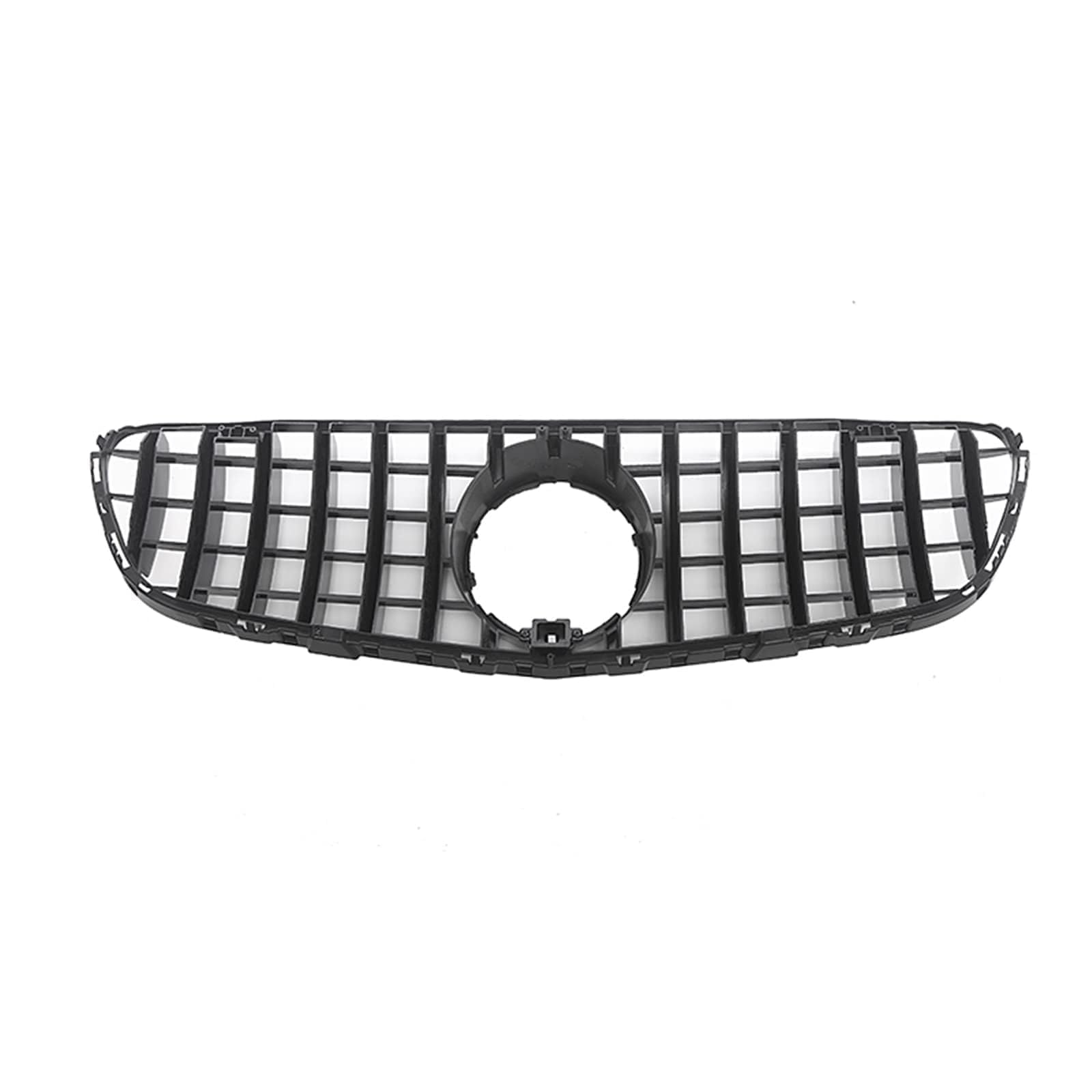 Kühlergrill Front Grill Für Benz GLC W253/X253 2015-2019,Grid Style Front Grille GrillVehicle Parts Accessories von zanmeini