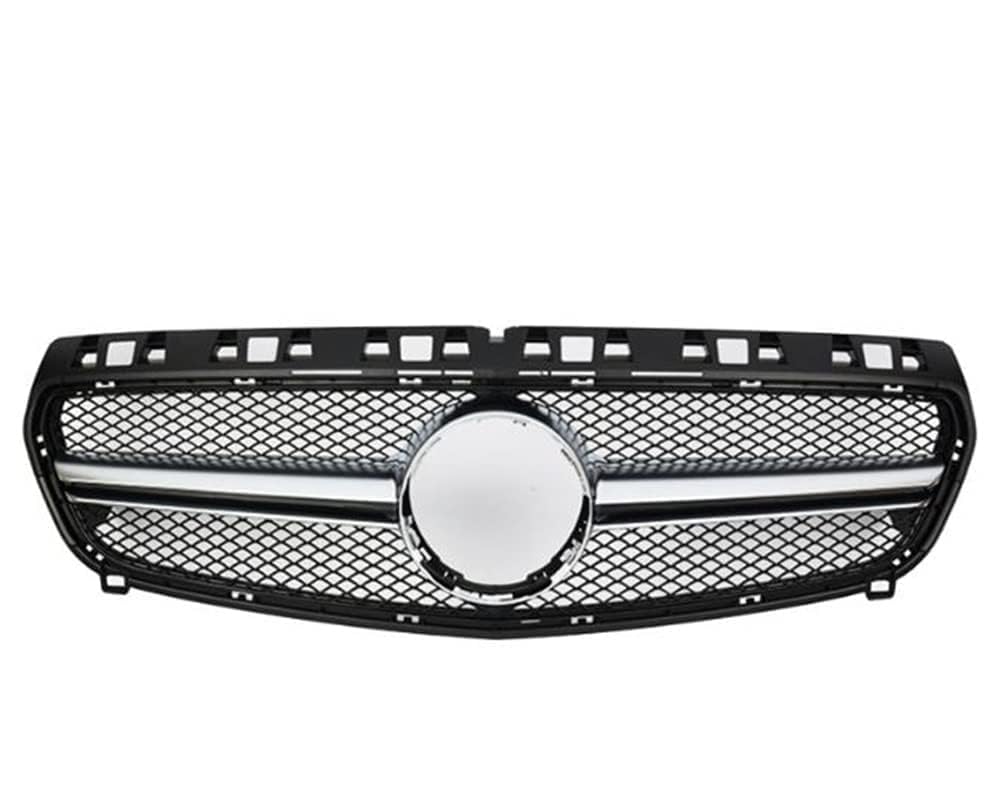 Kühlergrill Front Grill Für Benz W176 2013 2014 2015,Grid Style Front Grille GrillVehicle Parts Accessories von zanmeini